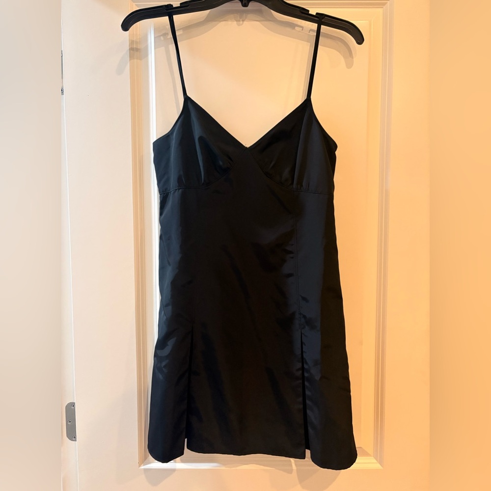 Elegant Black Slip Dress